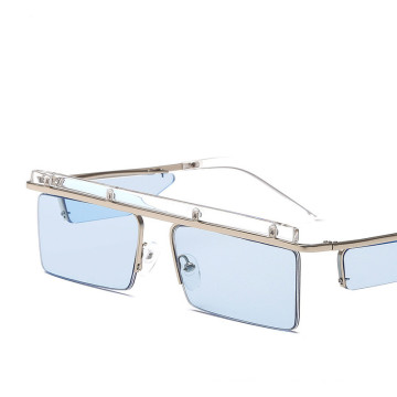 Square Rimless Flat Top Oversized  Superhot Eyewear 2020 new arrivals sun glasses shades custom designer sunglasses women 1523